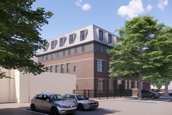 Bekijk afbeelding Rode Kruis gebouw op volledig scherm